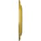 Ekena Millwork Niobe Ceiling Medallion (Fits Canopies up to 8 5/8"), Hand-Painted Rich Gold, 18"OD x 1 1/2"P CM18NIRGS - alternate 3
